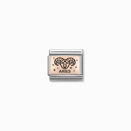 Nomination Zodiac Rose Gold Aries Composable Charm